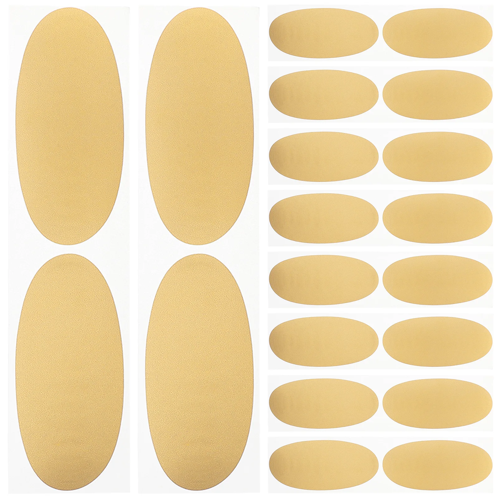 

50 Pcs Scratch Card Stickers Number Labeling Round Self Adhesive Easy Peel Letter Office