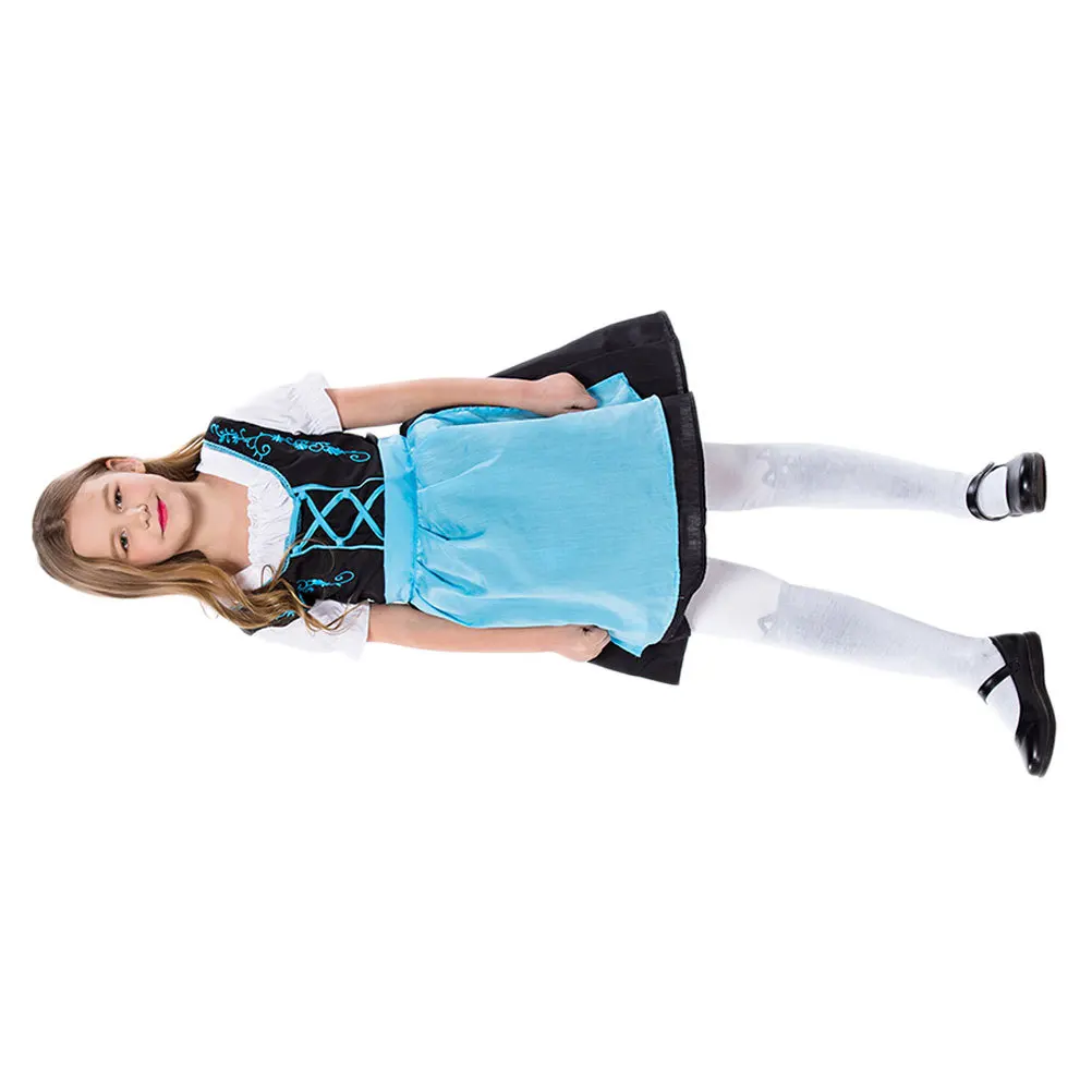 Kids Bier Rollenspel Kostuum Xl Blauw Zwart Duurzaam Comfortabel Halloween Carnaval Stage Performance Kleding Cosplay Kostuum