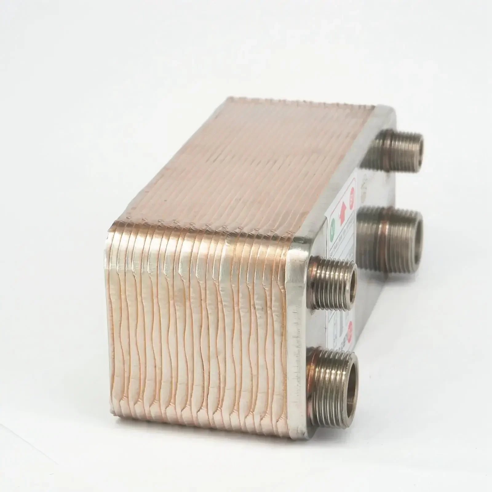 24/32/38/50/60/80/100/120 Plates Wort Chiller Cooler Heat Exchanger 304 Stainless Steel Home Brew Beer Wine Making - view 2