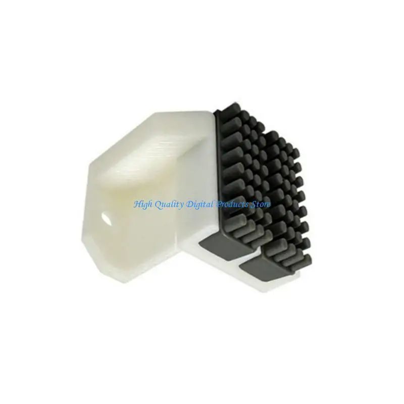 U2JE 1/2pcs 노즐 브러시 실리콘 핫 베드 장착 와이퍼 청소 도구 P1