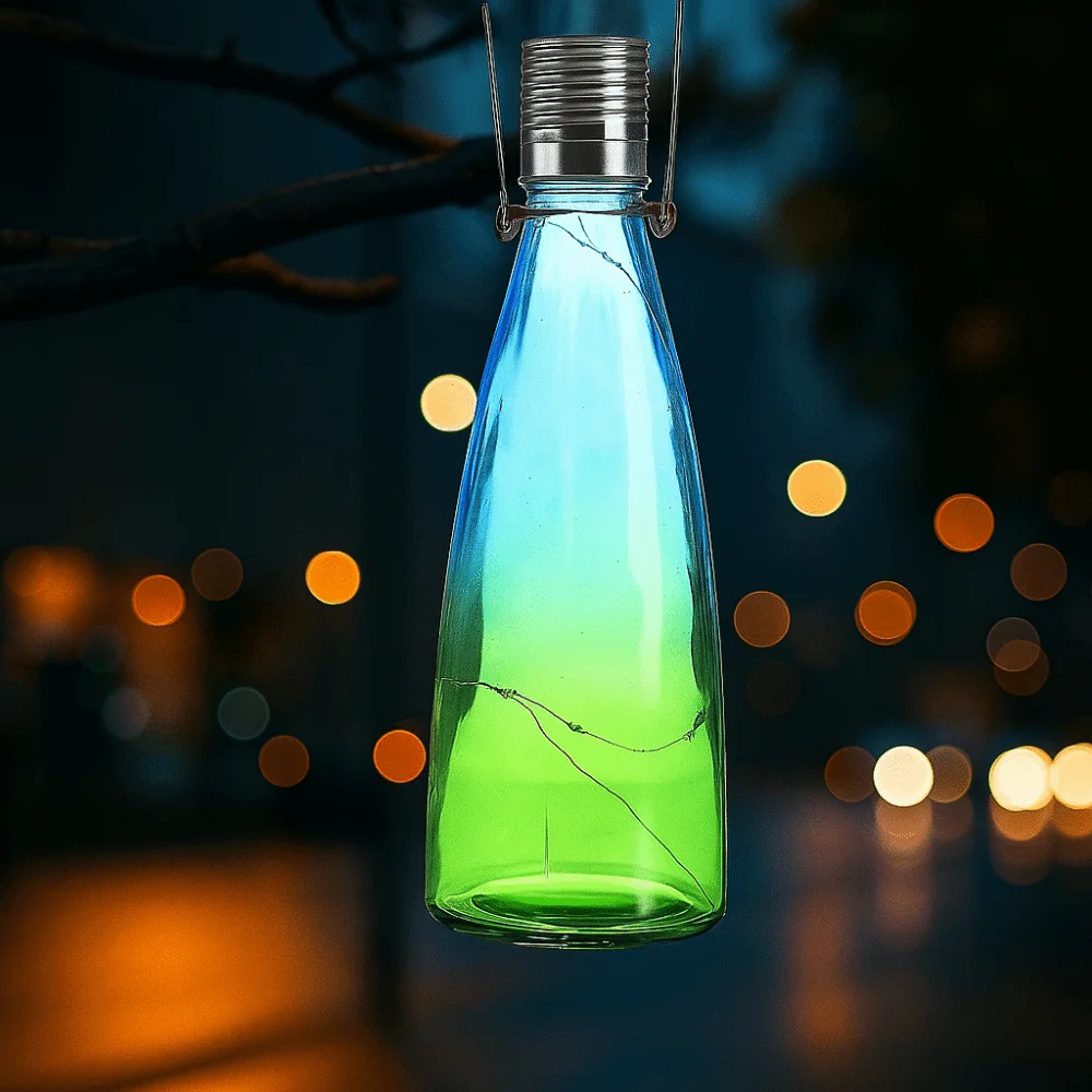 Creative Design Outdoor Solar Lantern Light With Handle Solar Powered Solar Garden Lights Waterproof Decorative