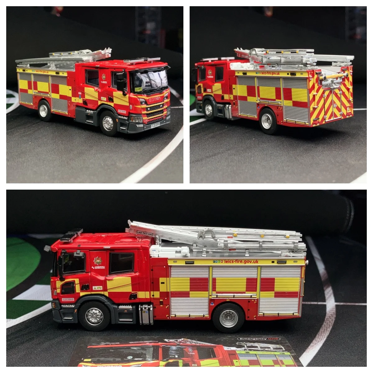 

Литая под давлением модель грузовика Leicestershire серии Tiny City UK, 1:66, ограниченная серия