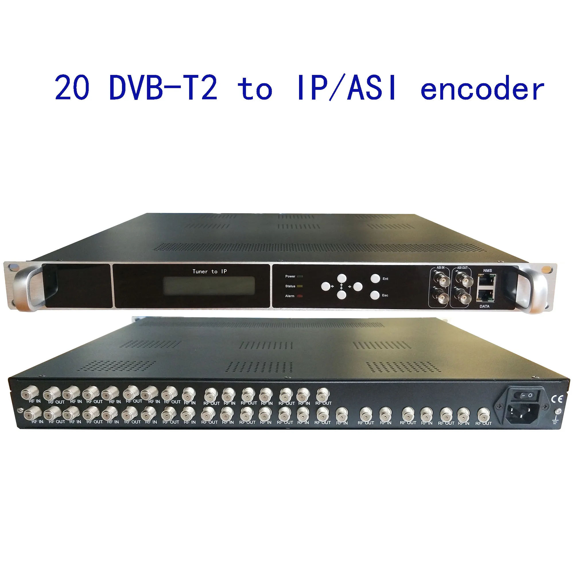 

20-дневное расстояние до IP/Φ, DVB-T/C до IP/ASI, Φ до 8 носителей радиочастотного модулятора, цифровой кодировщик CATV