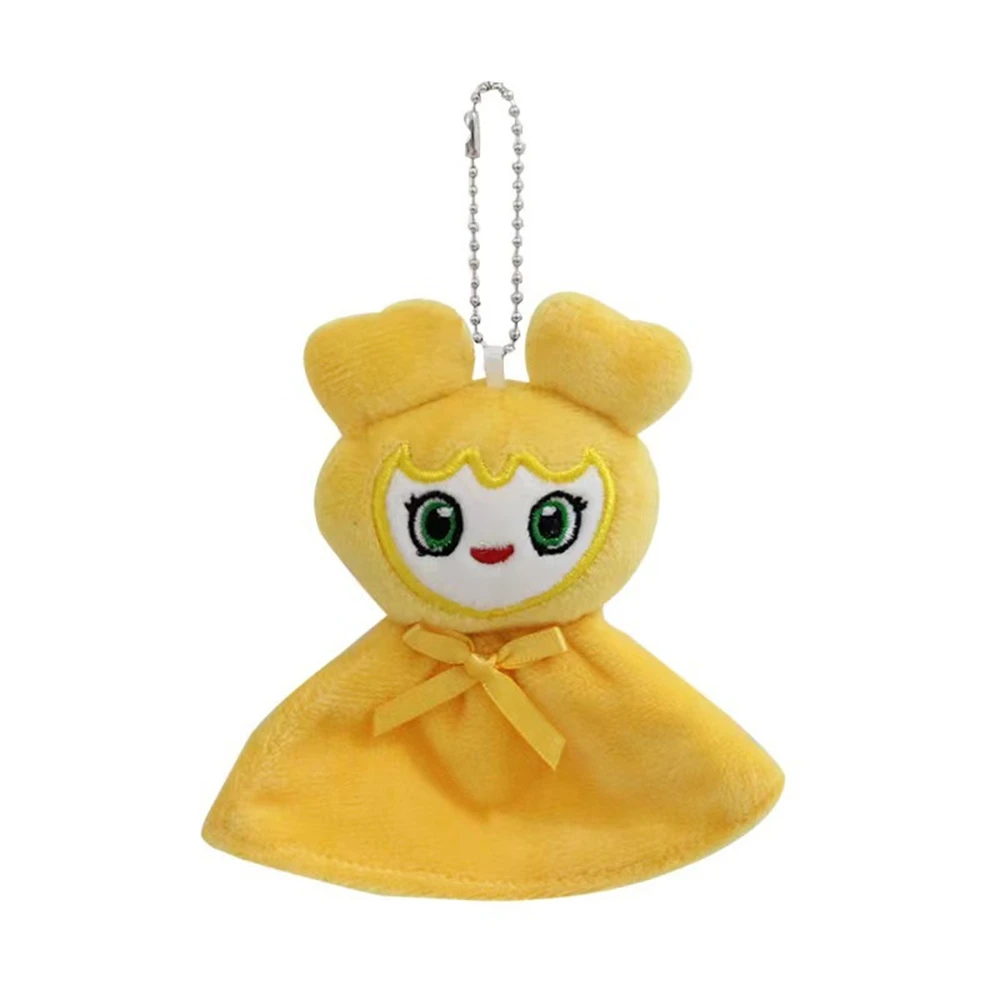 9pcs Kpop 10cm Twice Lovely Plush Doll Keychain Sana Mina Chaeyoung Momo Pendant Keyring Backpack Accessories