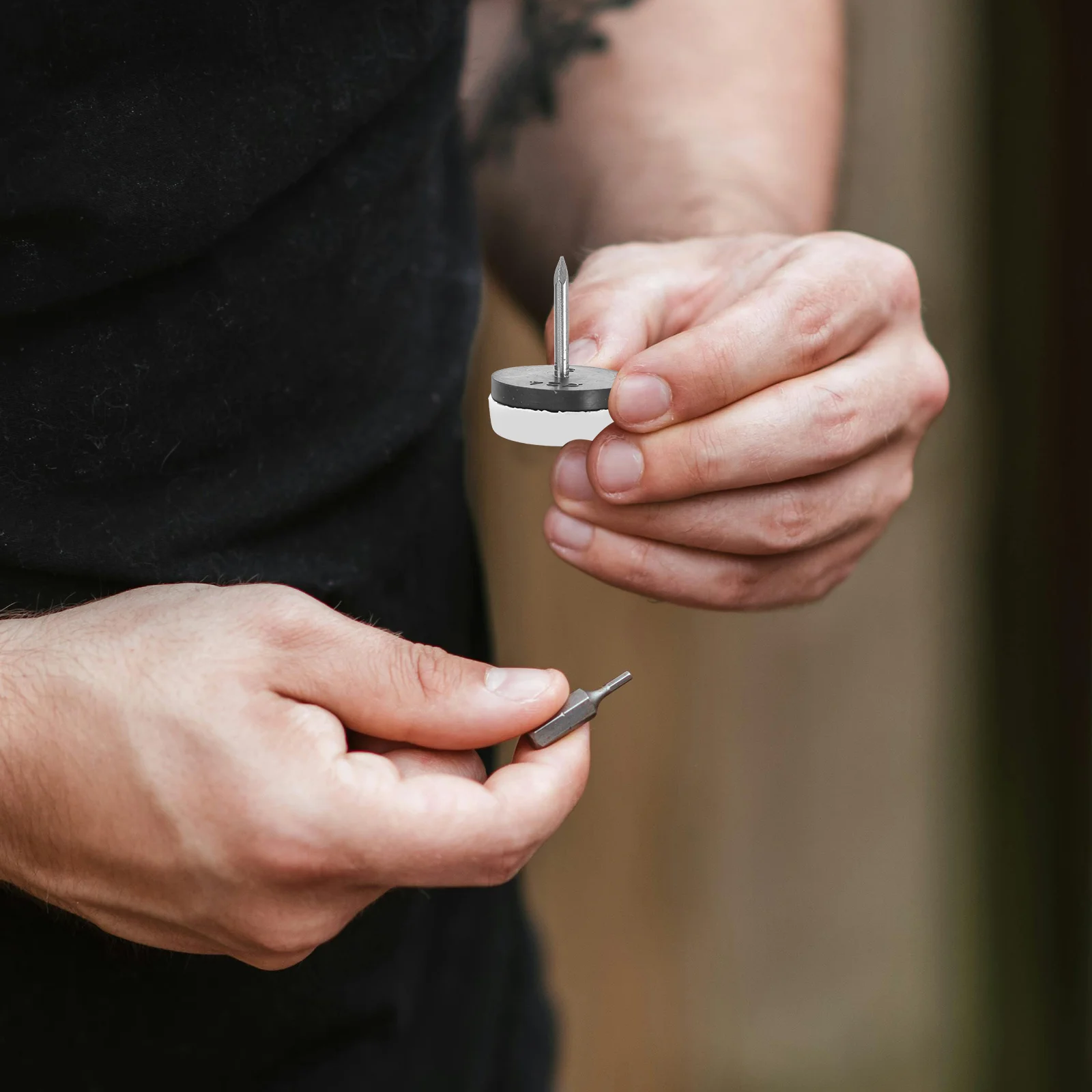 40 Pcs Furniture Non-slip Mat Feet Levelers Chair Chairs Anchor Nails Foot Pp Anti-slip Stickers