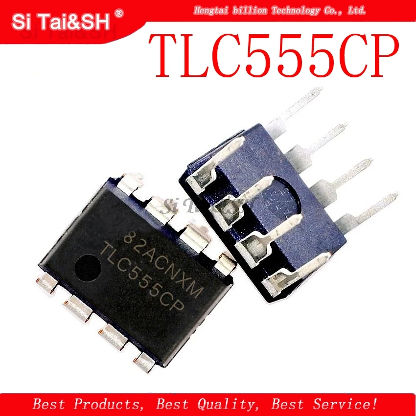 10PCS TLC555CP TLC555