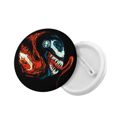 Anpassade Venom-filmen Pins baktill för ryggsäcksmärken Brosch Pinback 8 best sales nålgift - №7