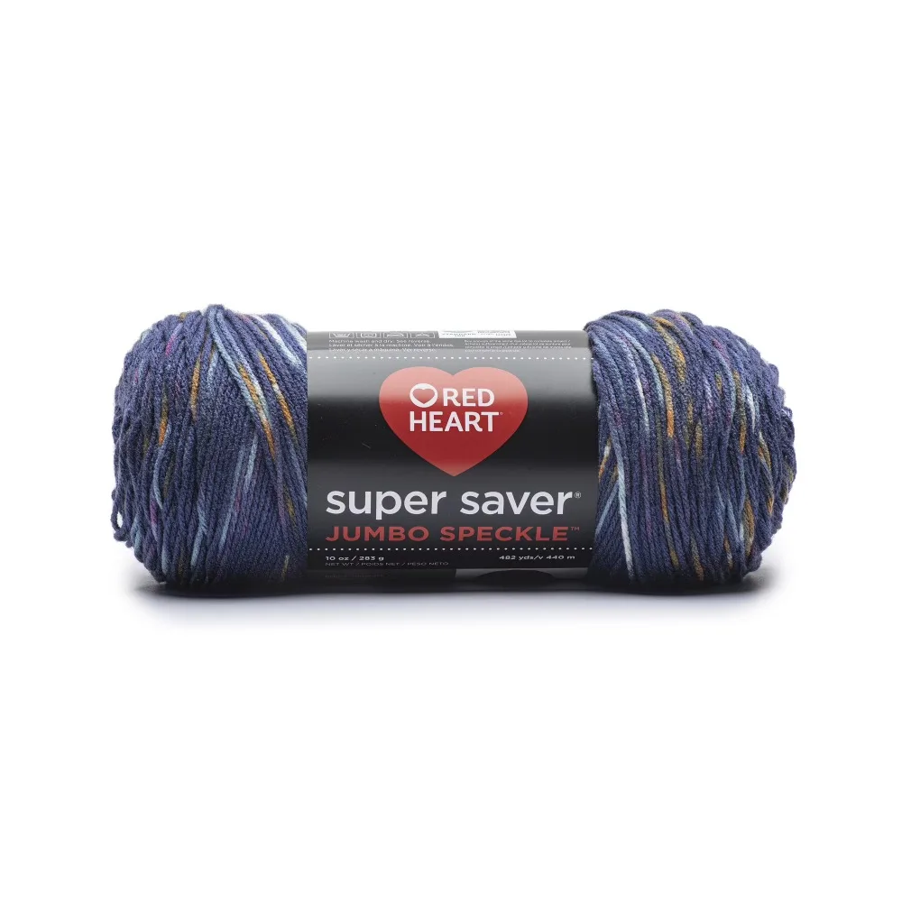 

10 oz Acrylic Navy Blue Yarn for Knitting Crochet 482 Yards Super Saver Value Bulk Craft Yarn Soft DIY Handmade Sweater Scarf