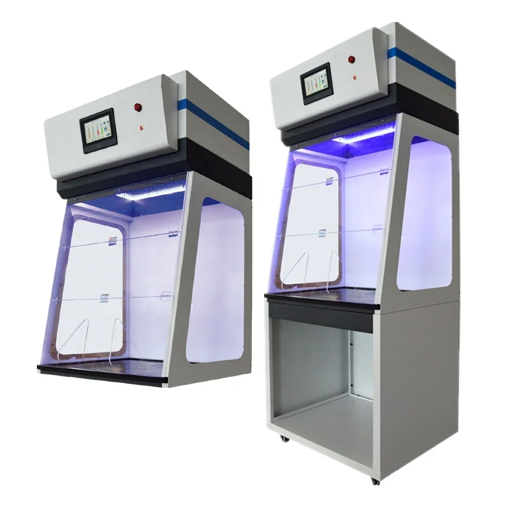 

Filtered Fume Enclosure Benchtop Standing Type Filter Laboratory Ductless Fume Hood