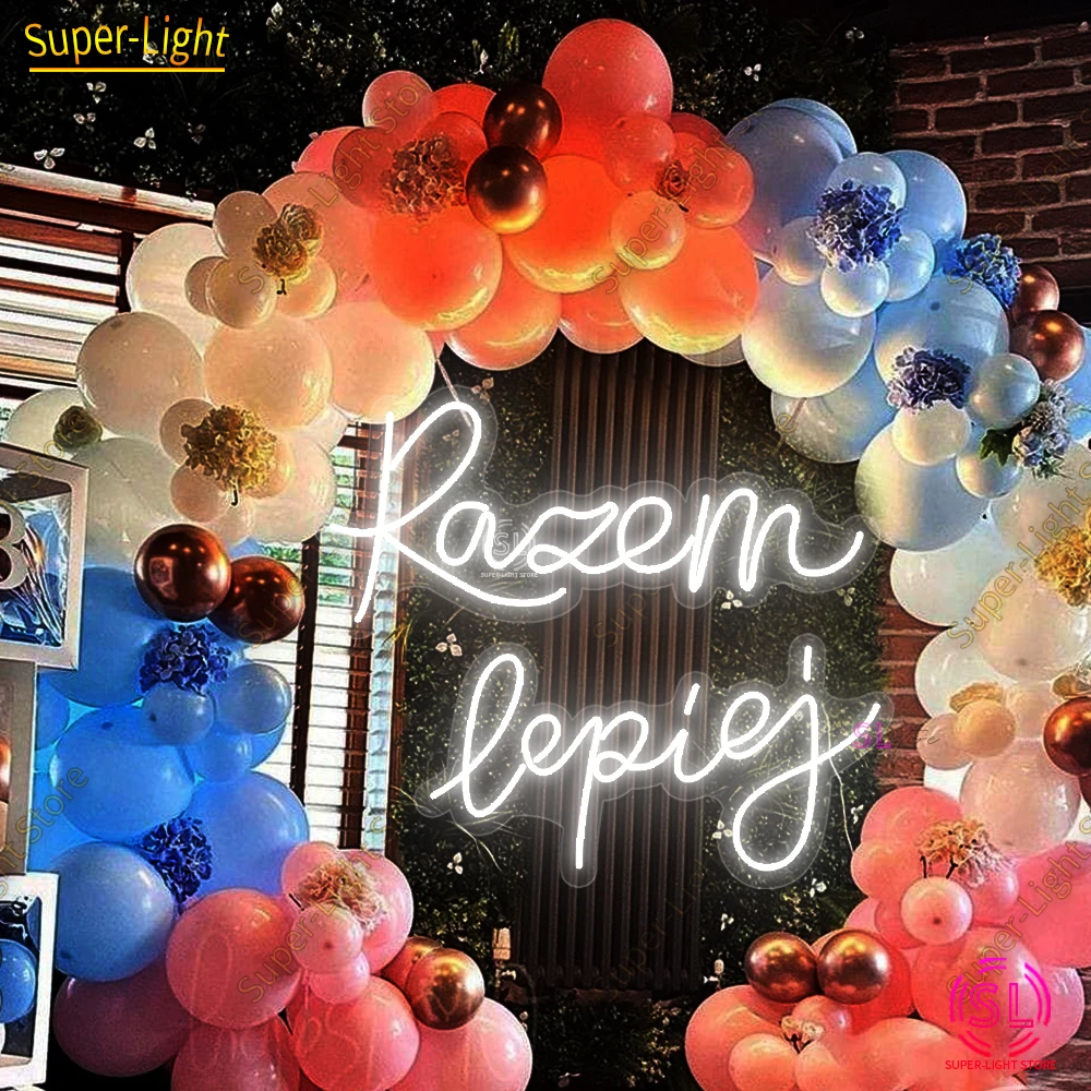 sinal de neon personalizado para decoracao de casamento melhor juntos parede luz presentes personalizados 01