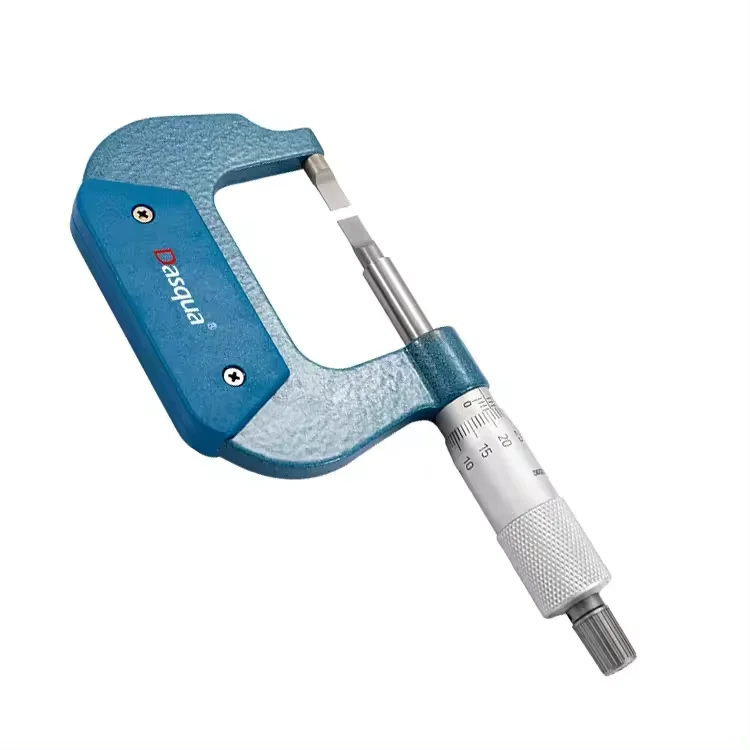 

Dasqua 25mm Stainless Steel Blade Micrometer For Saw Blade With Ratchet Stop