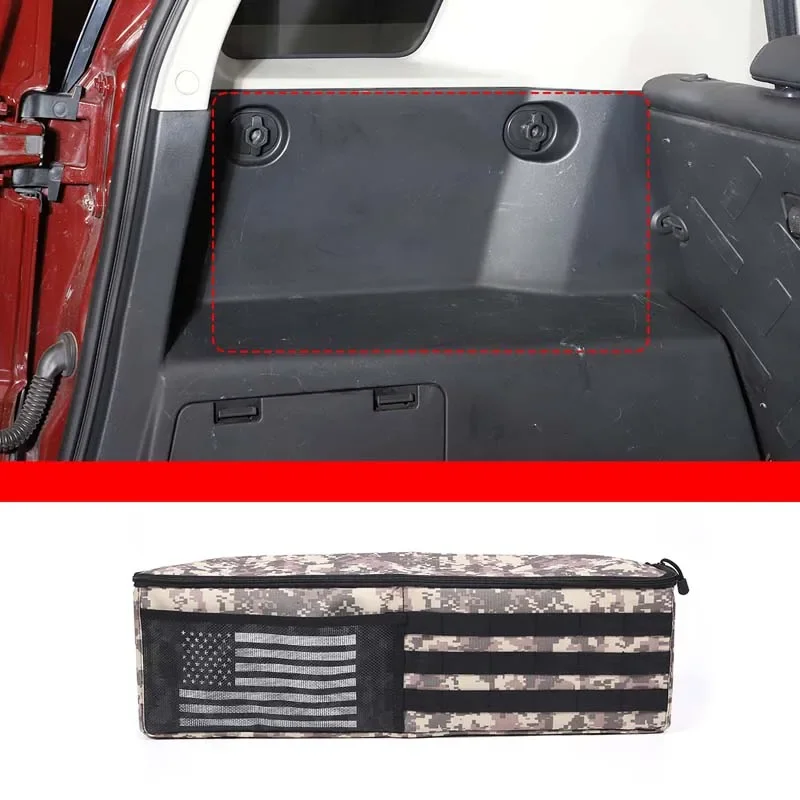 

For Toyota FJ Cruiser 2007-2021 Trunk Side Organizer Car Storage Accessories Oxford Cloth Material Wear-resistant And Durable