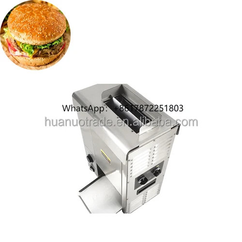 

Industrial Hamburger Bun Warmer Easy to Operate Hamburger Bun Toasting Machine Bun Warmer Tool