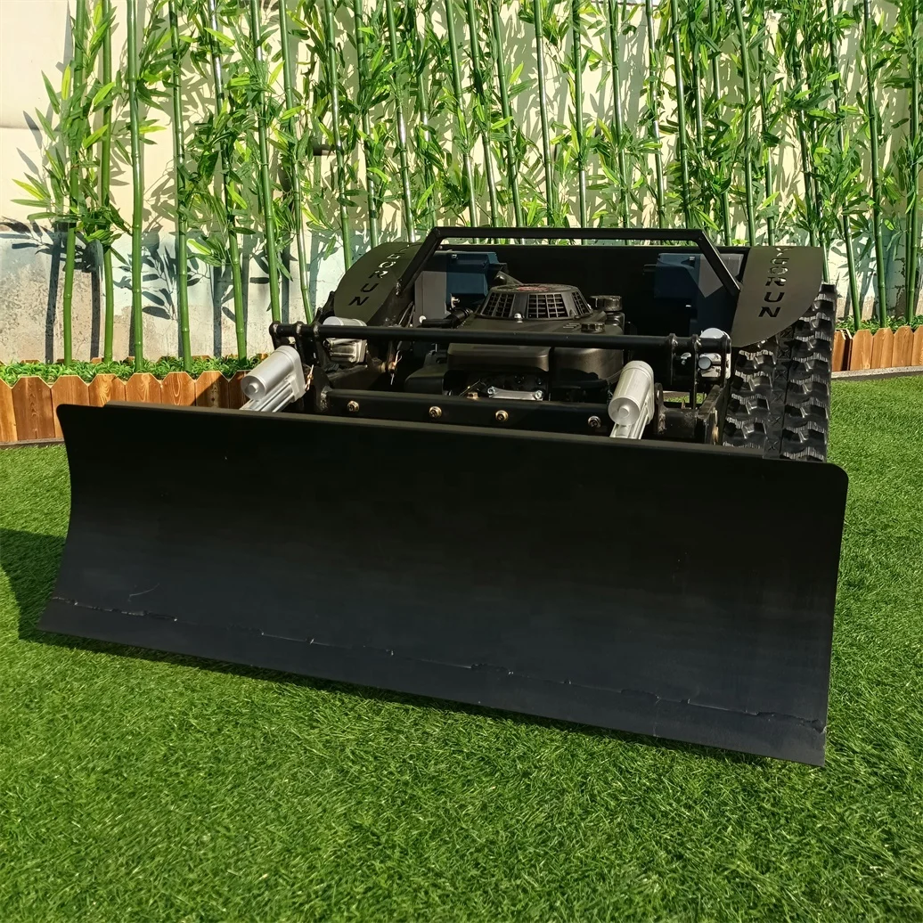 

16Hp 452Cc Gasoline Engine Adjustable Blade Height By Remote Control Remotely Controlled Lawn Mower