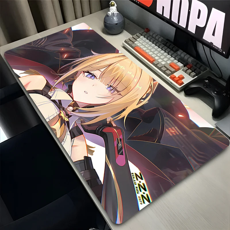 

Mouse Pad Office PC Gaming Accessories Keyboard Pad Anime Print Cool HD Mousepad Zenless Zone Zero Evelyn Laptop Desk Mouse Mat