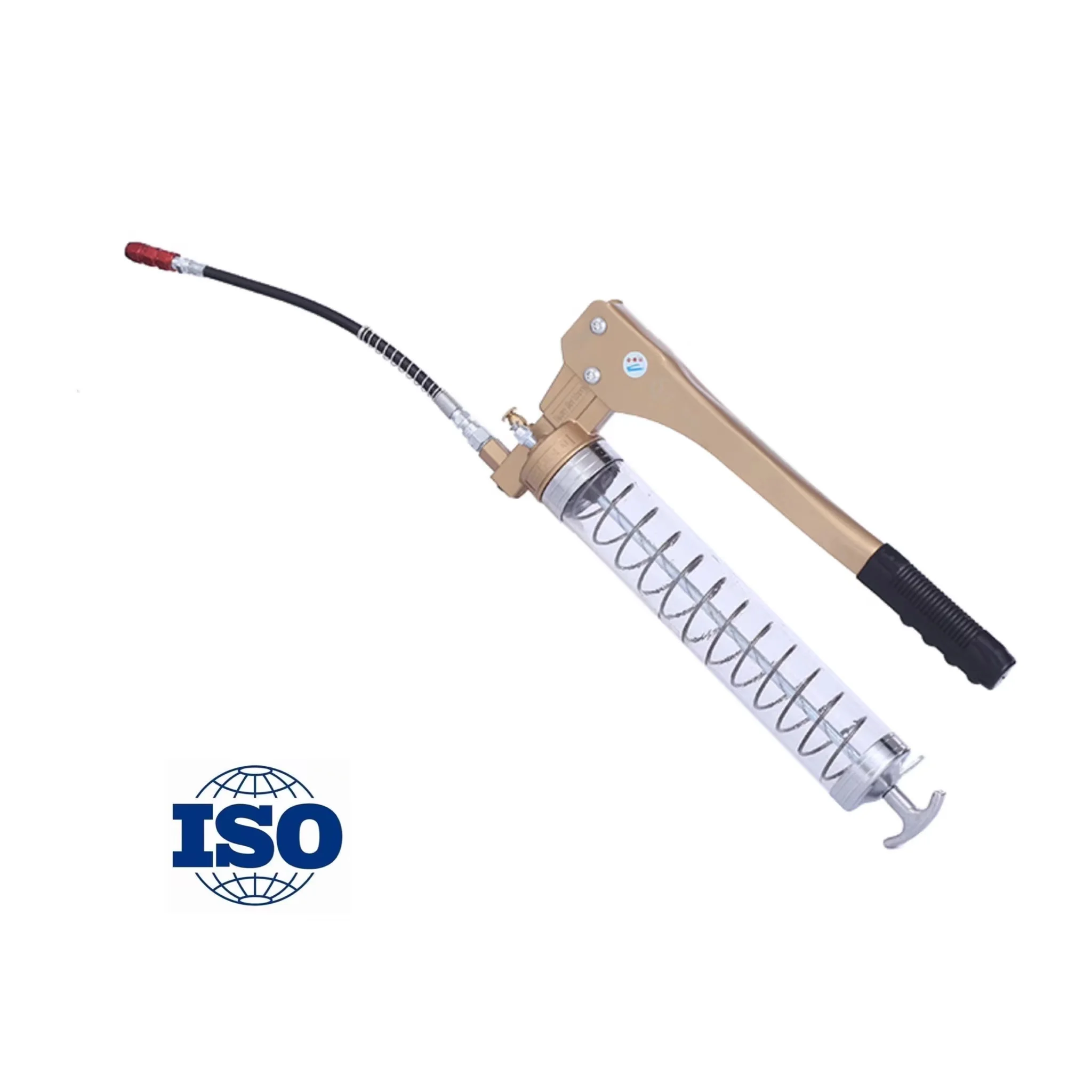 

Professional Machine Manual Pneumatic Universal 600cc Portable Oil Injection Gun Large Power Grease Pneumatic Grease Gun