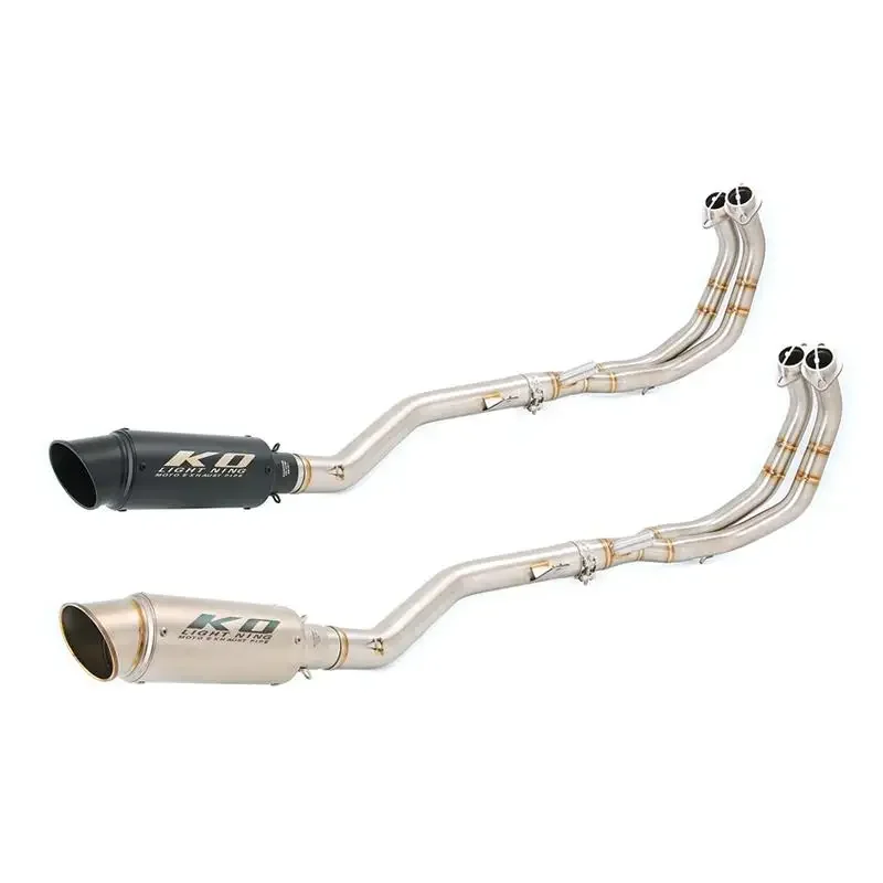 

For Honda CBR500 CB500F CB500X 2013-2022 Motorcycle Exhaust System Header Link Pipe 51mm Muffler Stainless Steel Escape