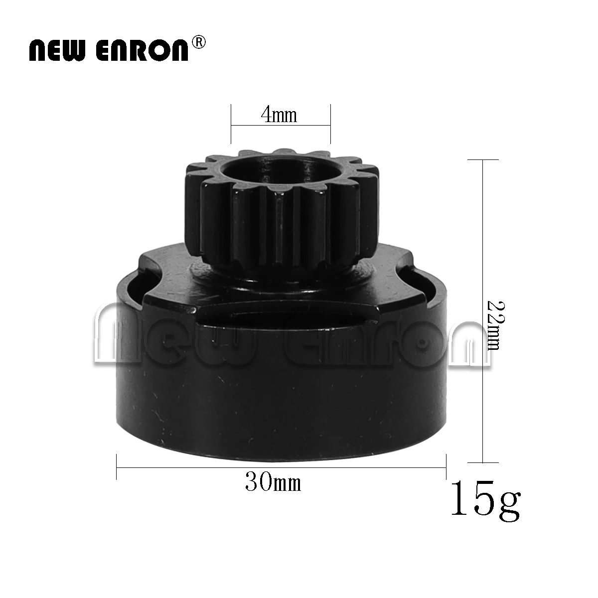 NEW ENRON 1P 13T / 14T / 17T Clutch Bell #77106/77107/77108/B021 Metal FOR RC Car HPI Racing MINI SAVAGE 4.6 5.9 Upgrade Parts