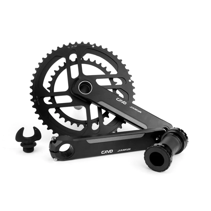 Integrated 22S 24S Bike Parts Road Bike Crank Set Chain Ring Bicycle Crank & Chainwheel Crankset Bicycle Crank with BB