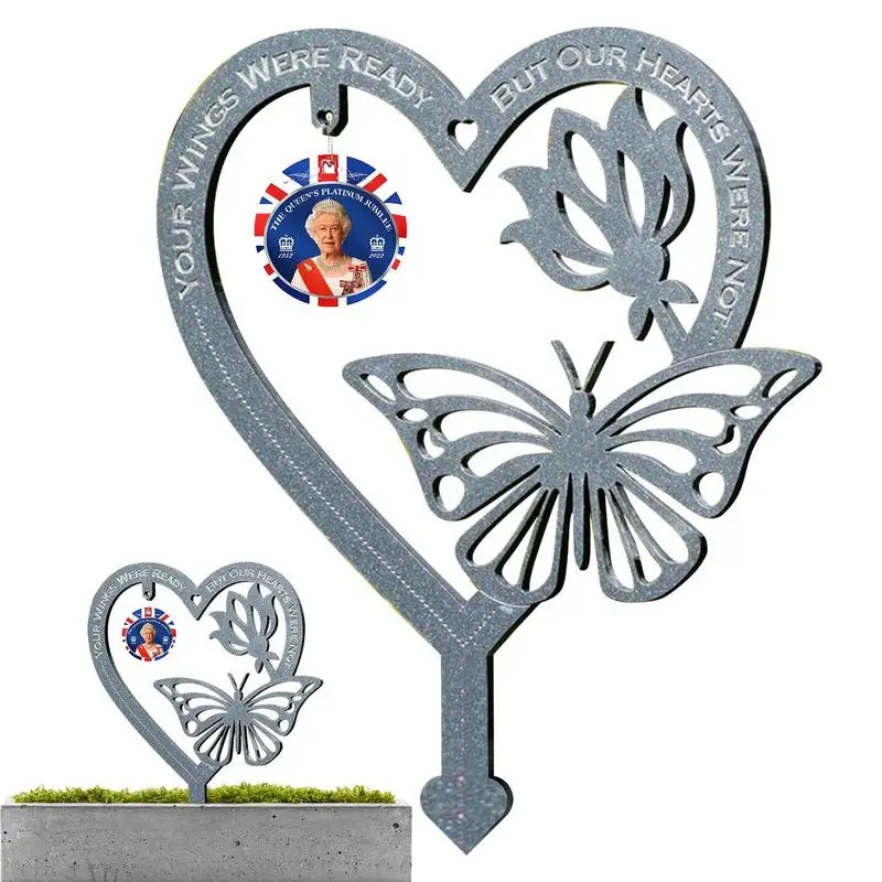 

Garden Memorial Plaques Memorial Gift Plaques For Queen Elizabeth Queen Elizabeth Commemorative Gift Butterfly Card Garden