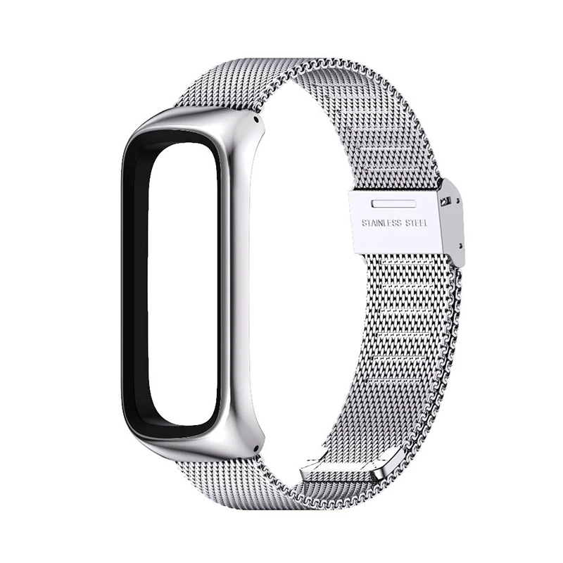 UTHAI S50 Metal 304 Stainless Steel Milan Buckle Magnetic Strap Suitable for Samsung GALAXY FIT 2 Intelligent Bracelet Strap