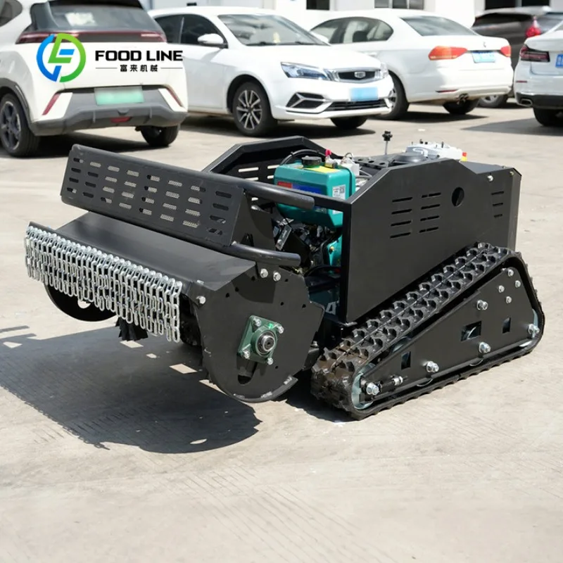 Strong Power Remote Control Mower New Automatic Zero Turn Remote Control Lawn Mower Remote Control Robot Lawn Mower Customized