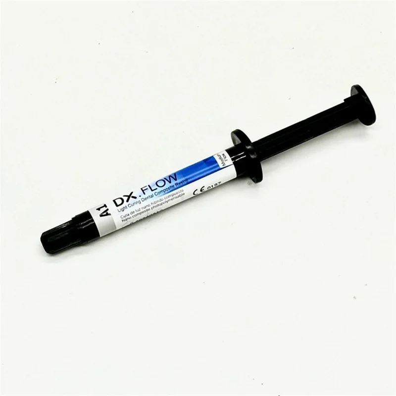 Dental Fluid Resin DX.FLOW Composite Medium Flow A1 A2 Light Curing Dental Composite Resin Oral Dentist