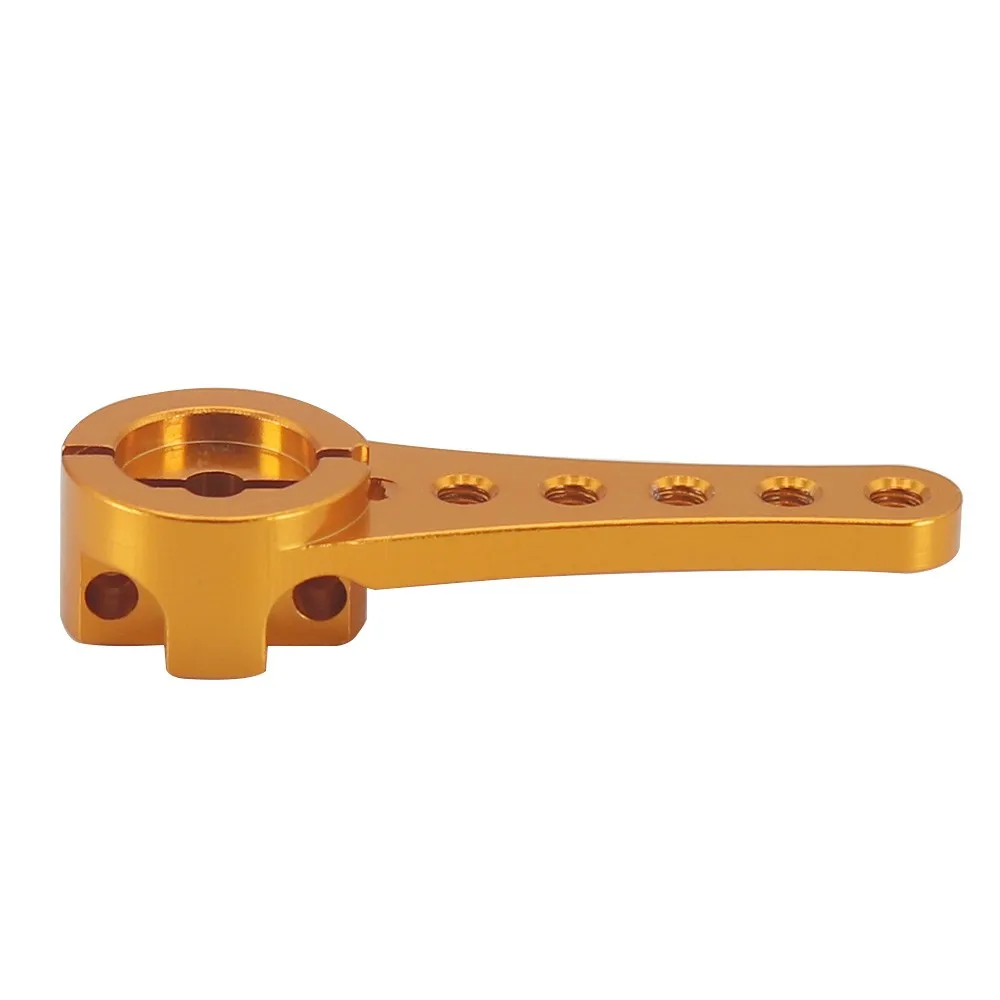 1pcs Aluminum Alloy 25t Steering Servo Arm Horn Length 46mm For 1/10 1/8 1/5 Rc Car Crawler Large Torque Servo Parts