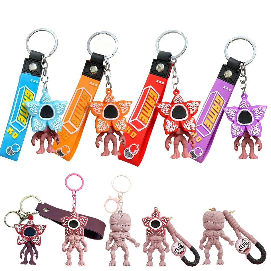 

Strangen Keychains Backpack Decorations Party Gifts Back to School Season Friends Accessory Parts Christmas Model Doll Toy Gift
