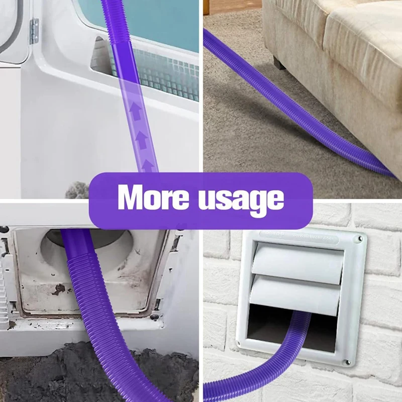 เครื่องเป่า Vent ชุดทําความสะอาด & เครื่องเป่า Lint แปรงสําหรับ Dyson V7 V8 V10 V11 V12 V15, ยืดหยุ่น Lint Remover สิ่งที่แนบมาท่อ