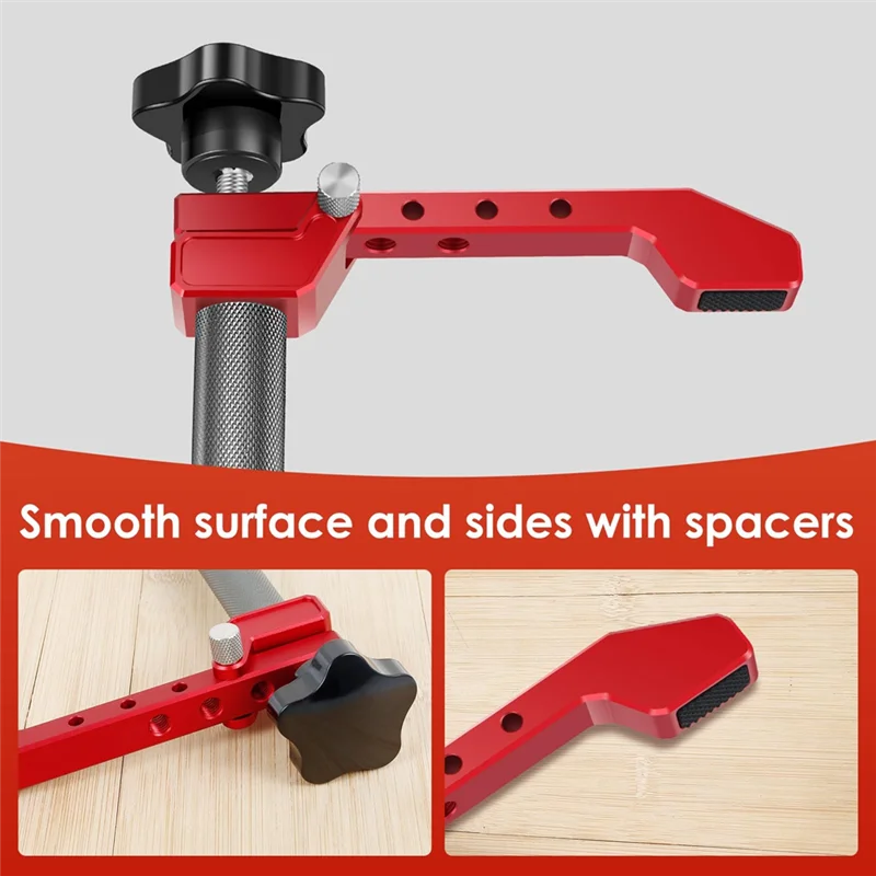 

BMBY-2 Pack Bench Dog Clamps Quick Positioning Clamp, Adjustable Hold-Down Clamp 20Mm