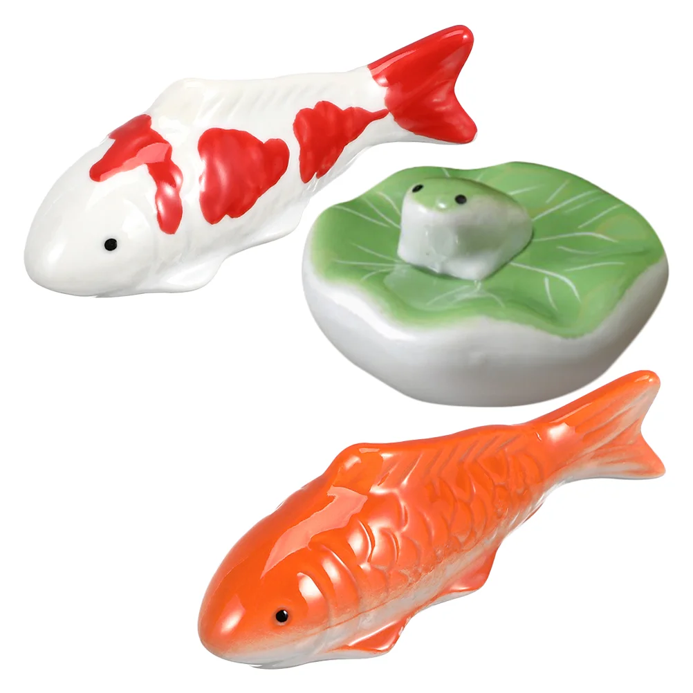 

Floating Aquarium Animal Fish Ornaments Tank Koi Floatable Figurines Garden Decor