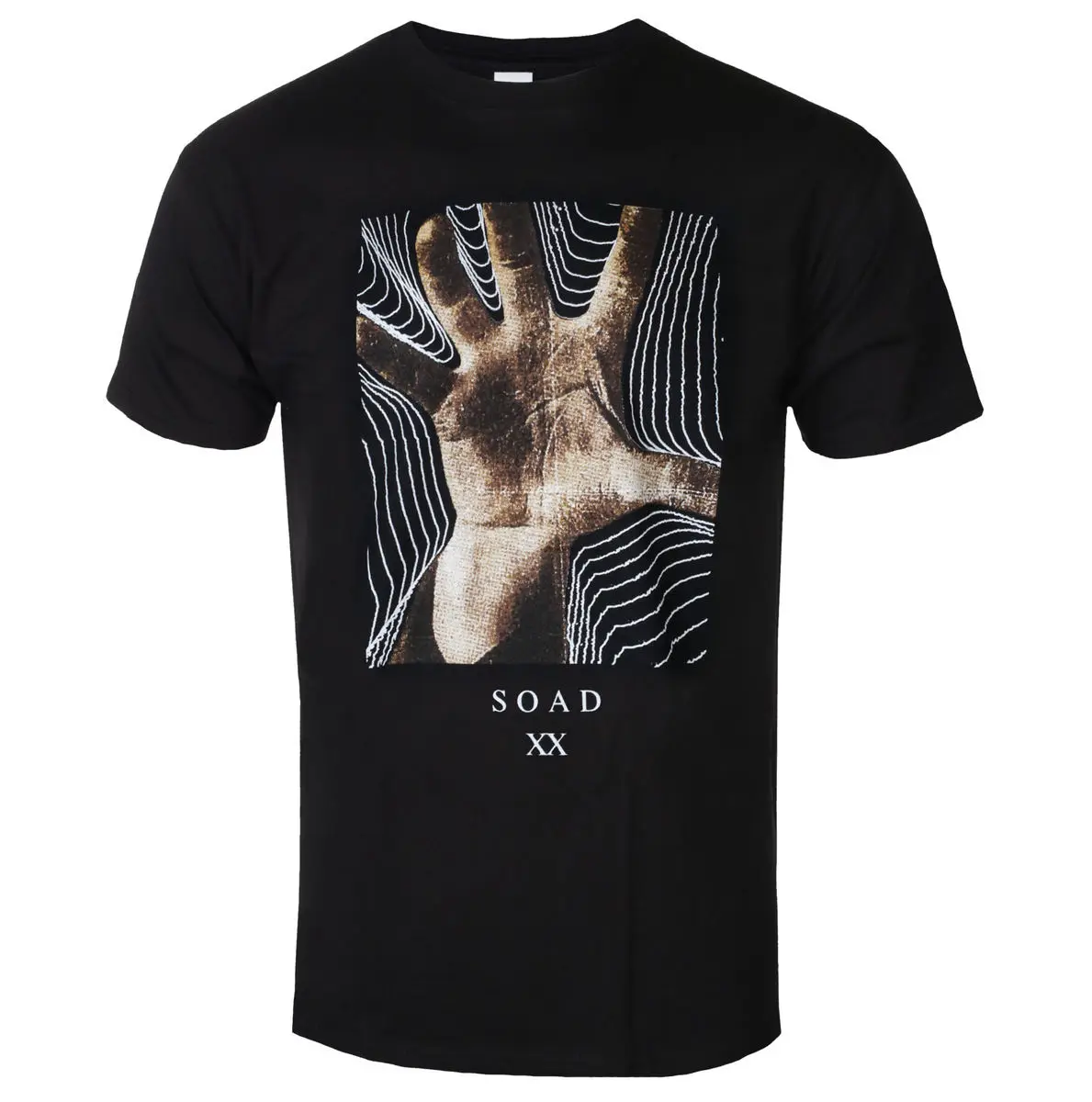 2026 System of A Down - Hand Pattern Printed T-shirt - Casual Street Style Cotton T-shirt - Suitable for Enthusiasts To Wear