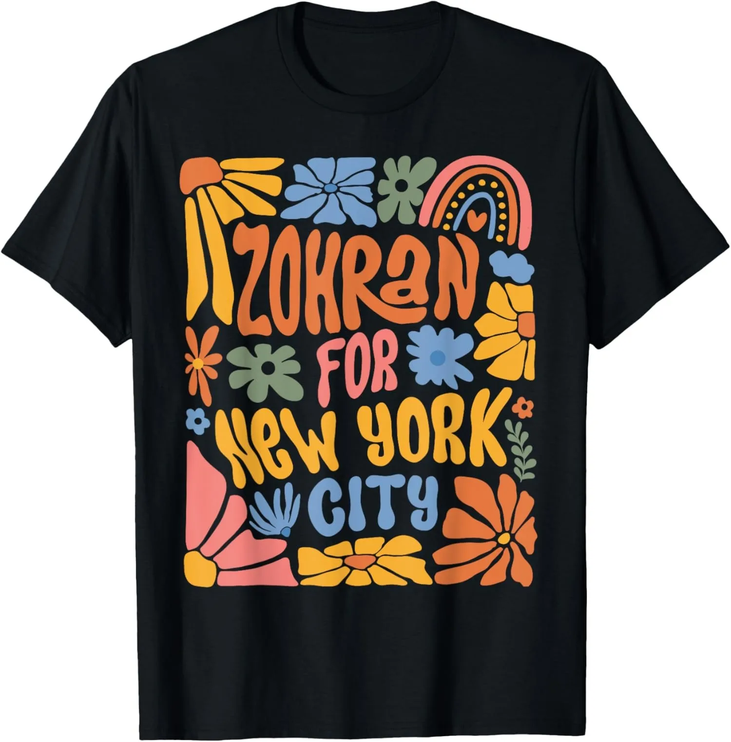 Zohran For Mayor New York City Funny Design Unisex T-Shirt