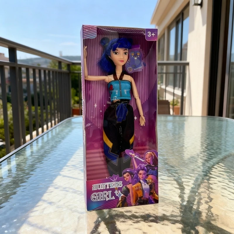 

Hot Demon Hunters Vinyl Figurines Dolls famous Kpop Group Cartoon characters colorful outfits fashion design for collection