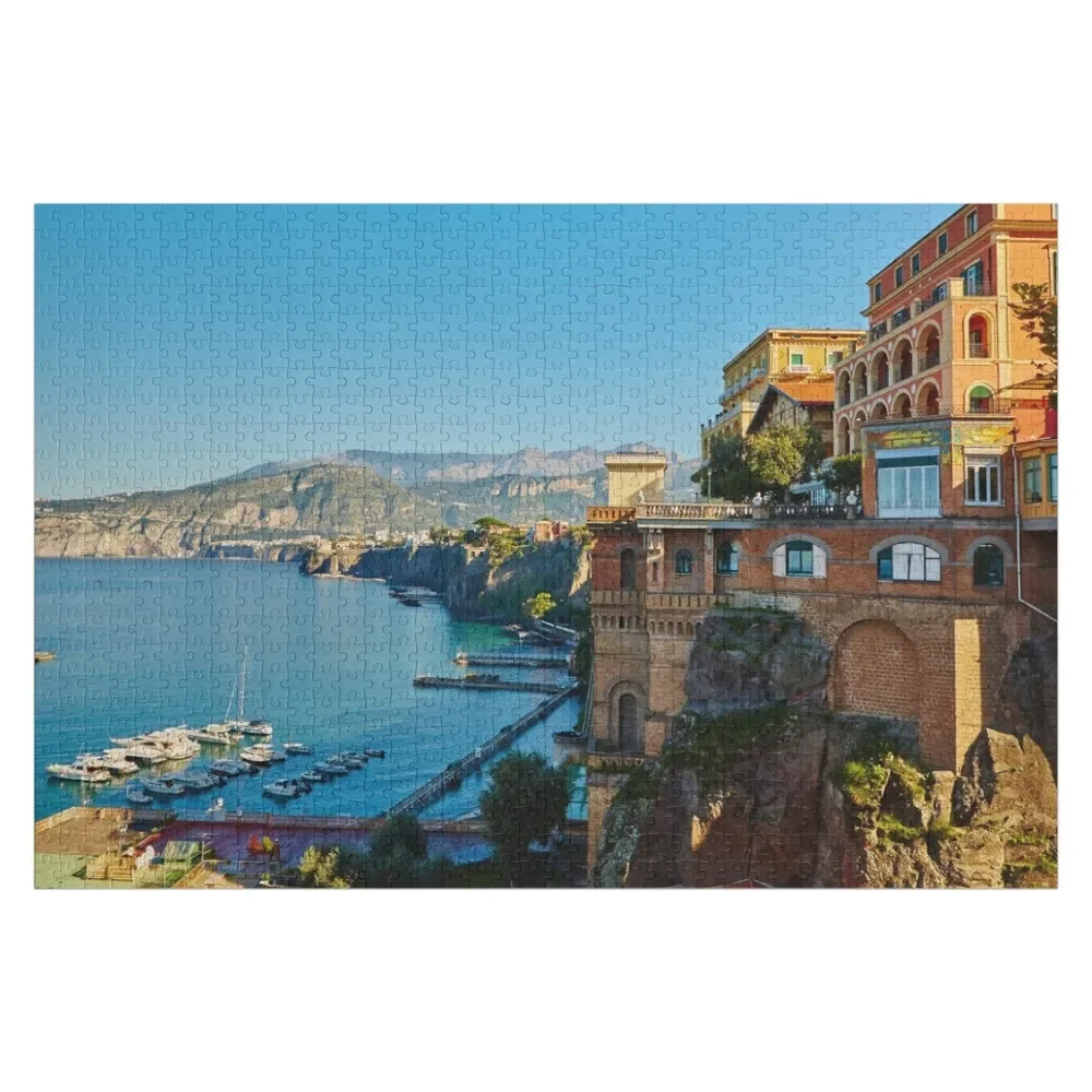 Time In Sorrento Italy Jigsaw Puzzle Wooden Adults Scale Motors Toddler Toys Personalized Gifts Puzzle