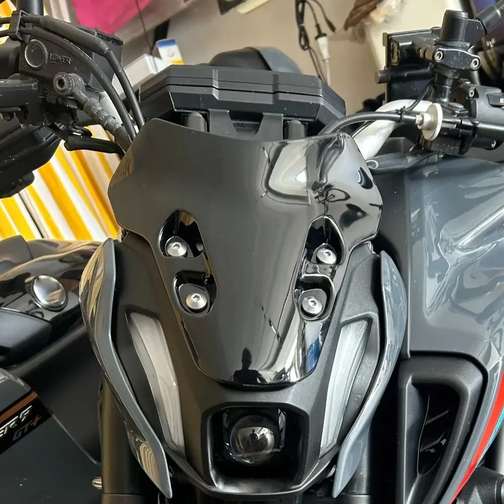 

For YAMAHA MT-07 MT07 MT 07 2021 2022 2023 2024 Motorcycle Accessories Windshield Windscreen Windproof Wind Screen Deflector