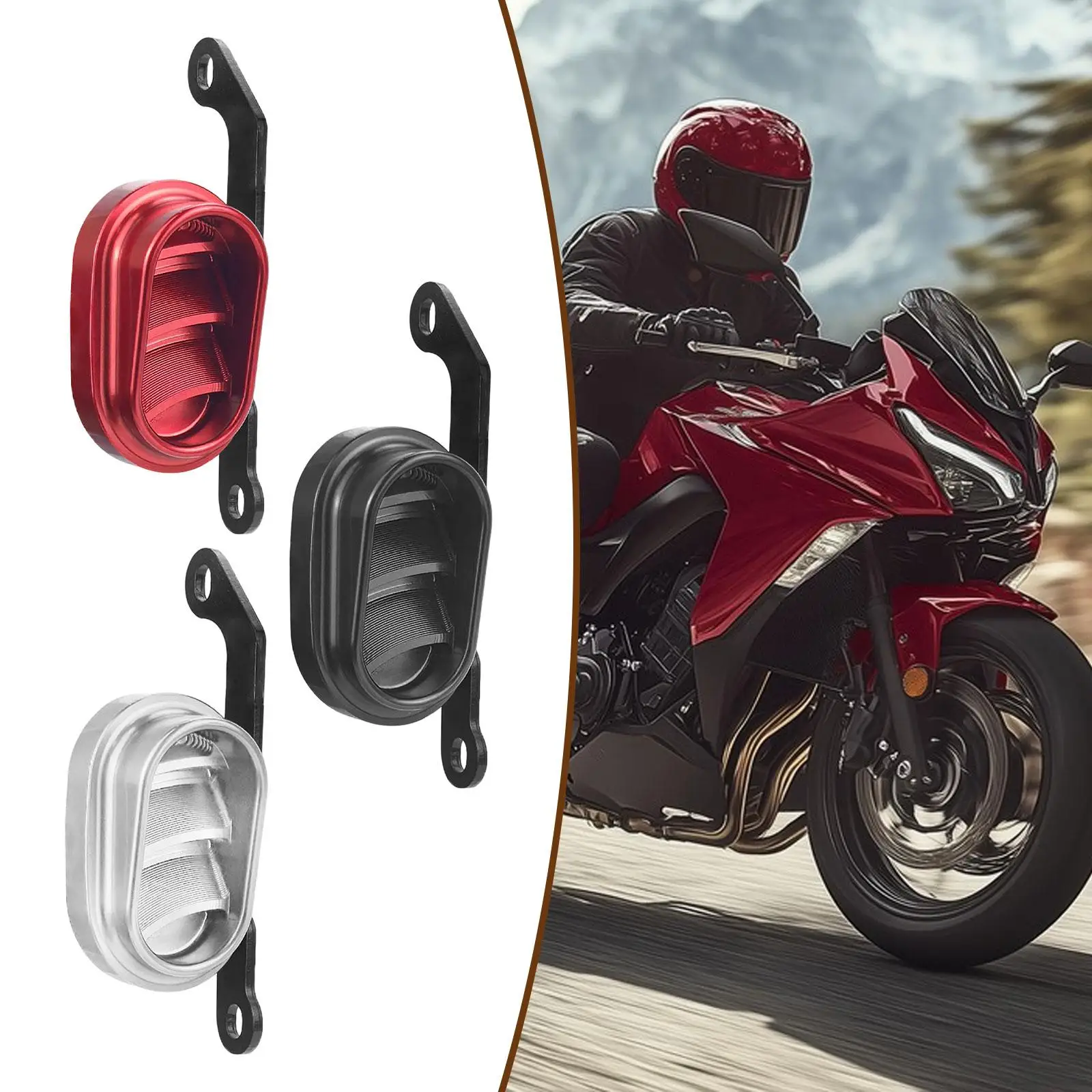 

Motorcycle Air Filter Cap Aluminum Alloy Easy to Use Professional Easy