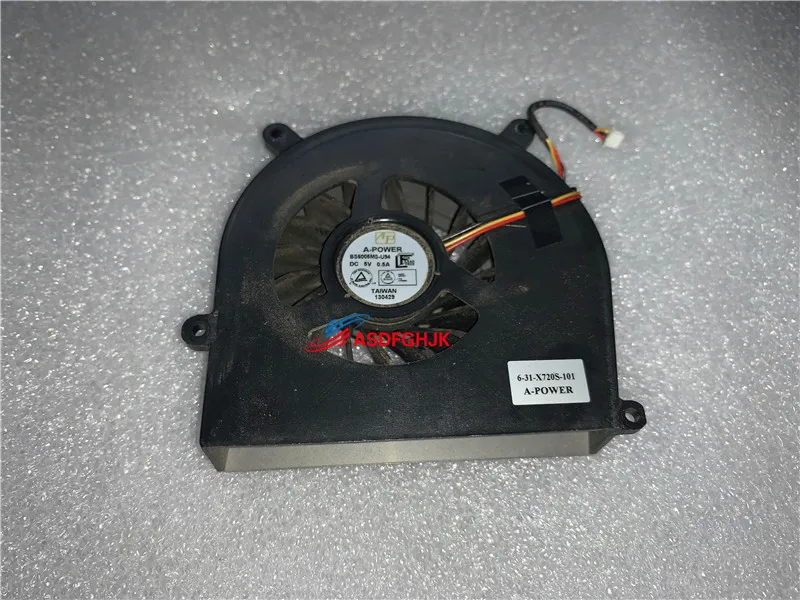 FOR Clevo BS6005MS-U94 6-31-X720S-101 FAN Tested and working