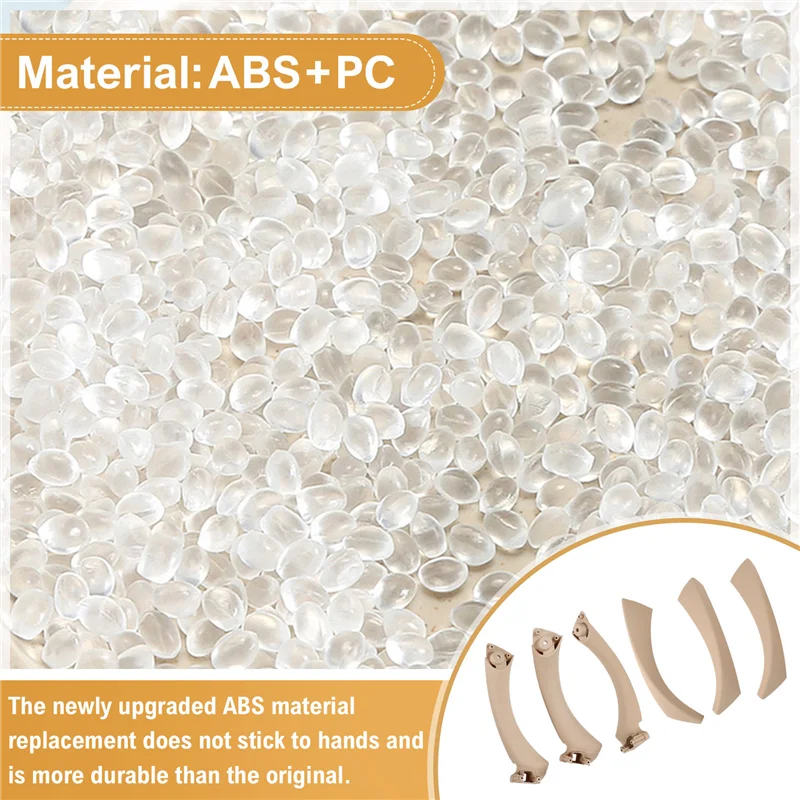 

X39A-Door Pull Handle Set Replacement For BMW 3 Series E90 E91 E92 316 318 320 325 328I 2004-2012