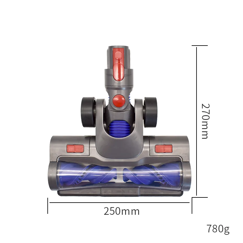 Replacement Soft Roller Cleaning Head Electric floor Brush Accessories for Dyson V6 V7 V8 V10 V11 Series with Quick Release