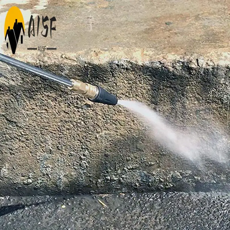

A15F-Universal Car Washing Machine Nozzle Rotating Turbo Jet Nozzle Connector 3600 PSI High Pressure Water Washer