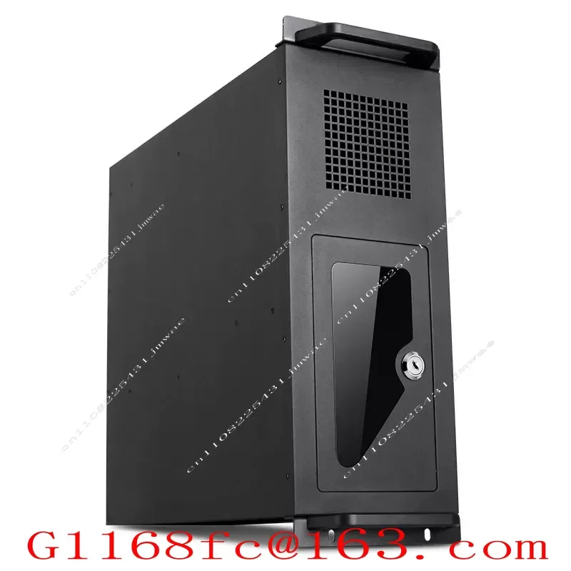4U 19 Inch Shelf Industrial Control Chassis, Support ATX Server Main Board