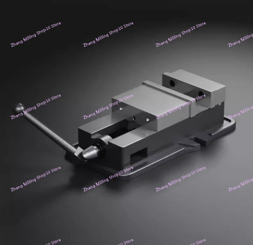 Imagem -02 - Alicata Plana de Nariz Fixo Angular de Alta Precisão Prensa de Mesa Hidráulica para Fresadoras Resistente Industrial 4