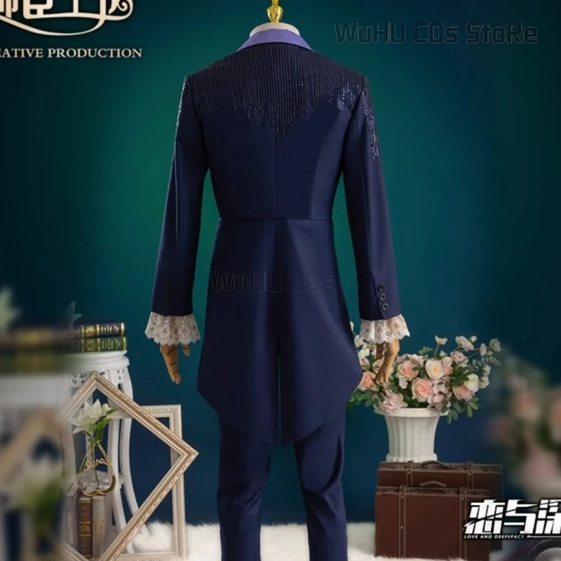 Rafayel-男性と女性のためのコスプレスーツ,手袋とスペースの女性のための変装,楽しいアニメのコスプレ衣装,ハロウィーンの服,豪華なスーツ