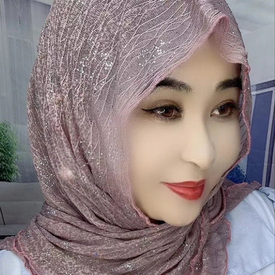 Hijab Muslim Women Shawl Headcap Headscarf Freeshipping Luxury Lace Turban Scarf Malaysia Kufi Islam Summer Thin 05229