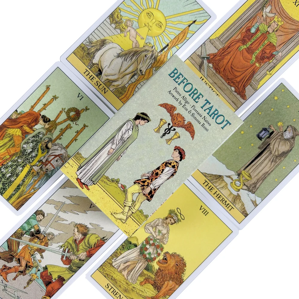 Antes de las Cartas del Tarot |   Tarot After: Mazo Rider-Waite, Edición Oráculo en Inglés, Mazo de Cartas para Adivinación y Juegos