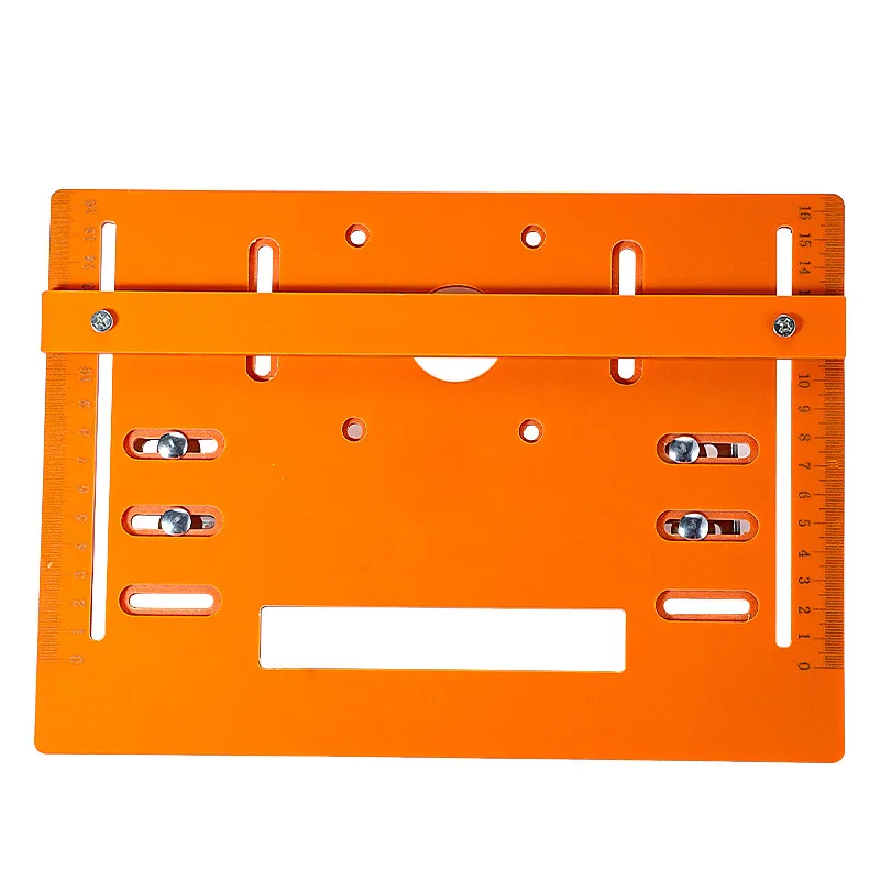 

Circular Saw Guide Rail Bottom Plate Adjustable Cutting Machine Handheld Saw Backing Mountain Woodworking Bench Accessories