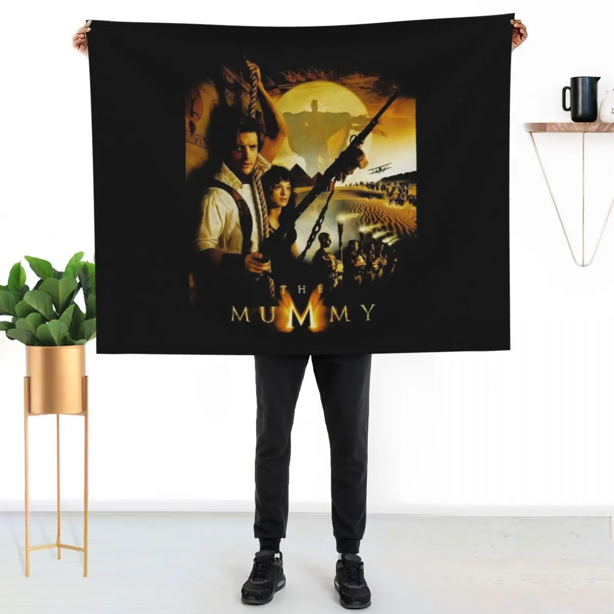 Vintage The Mummy More Like the Daddy Throw Blanket Sofa Bed covers Fashion Sofas Soft Plush Plaid Decorative Sofa Blankets