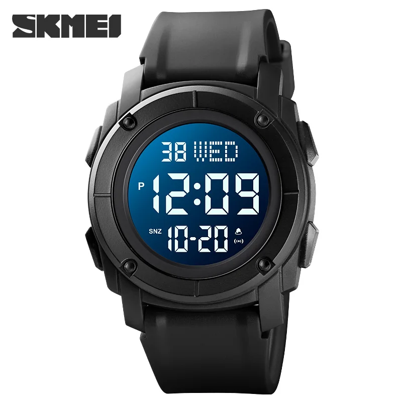 

SKMEI Digital Watch For Men LED Display Outdoor Military Chrono Countdown Sport Men's Wristwatch Waterproof Clock montre homme